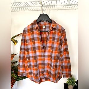 Uniqlo Flannel Button Down Shirt - Unisex